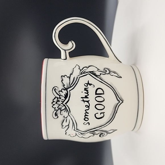 Anthropologie Molly Hatch Something Good Mug Polka Dot Coffee Tea - Picture 4 of 7